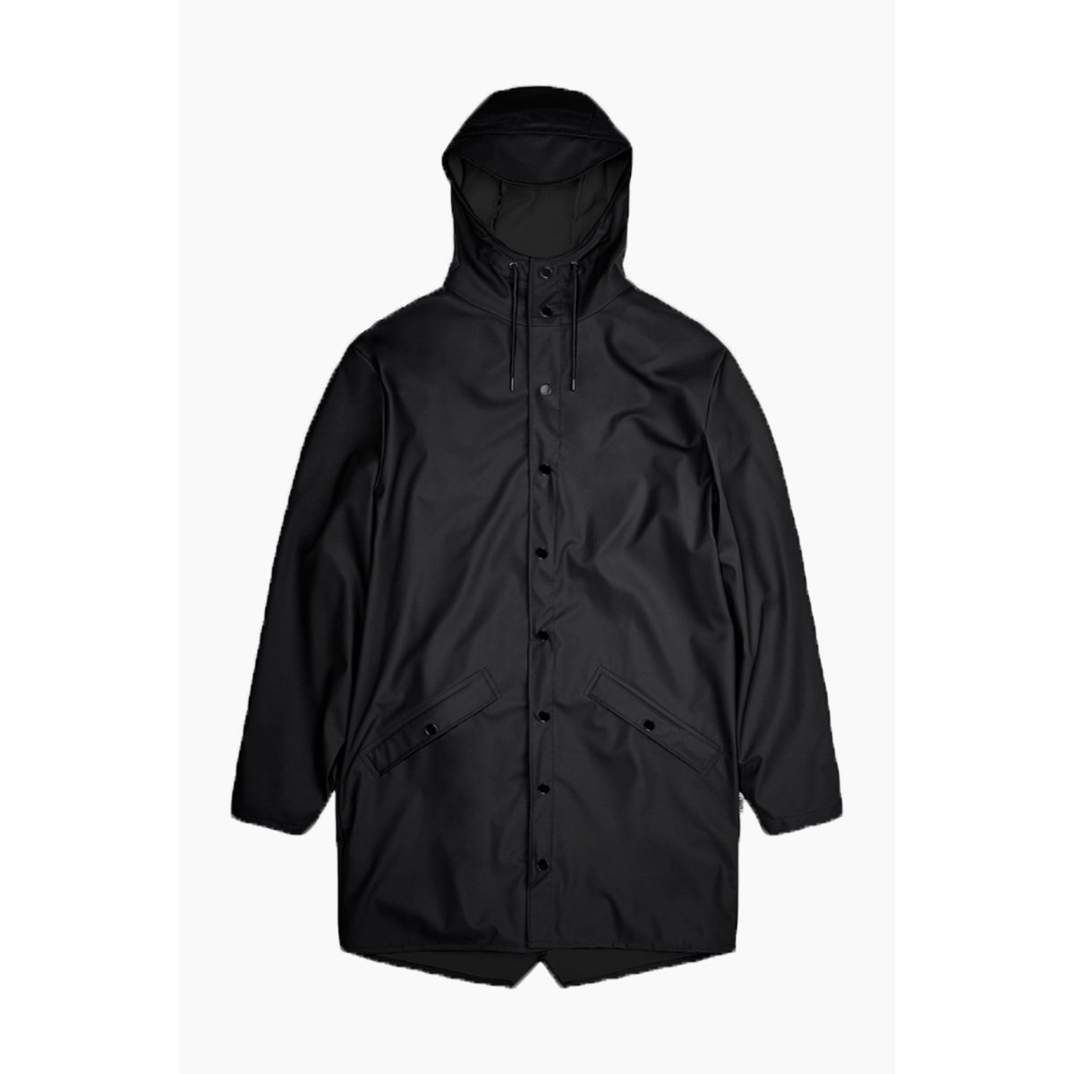 Long Jacket W3 - Black - Rains - Sort XL