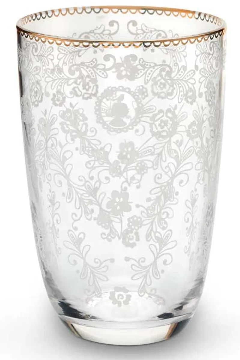 Longdrink Glass Floral 400ml