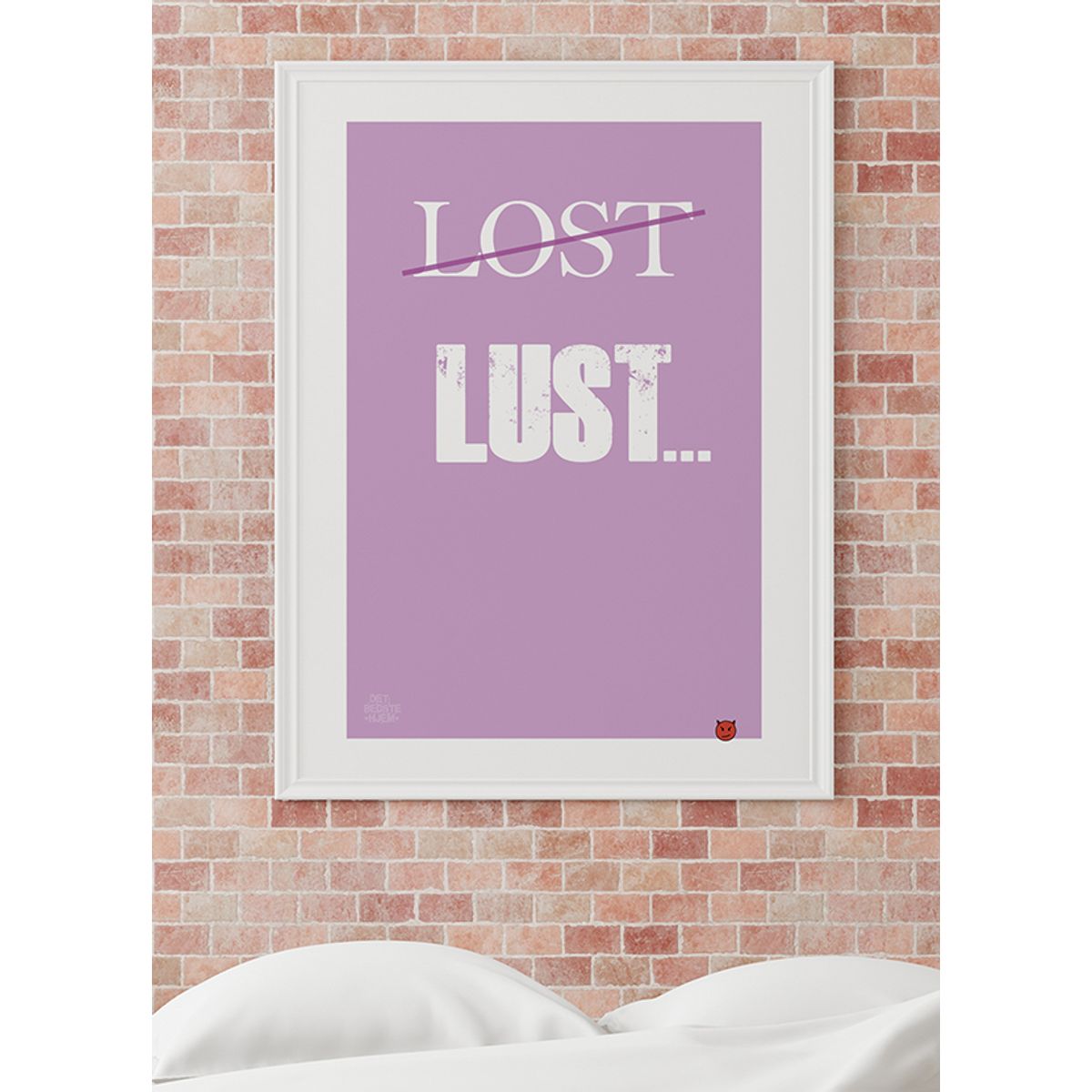 Lost - lust-plakat - 21 x 29,7 (A4) Kr. 199,-