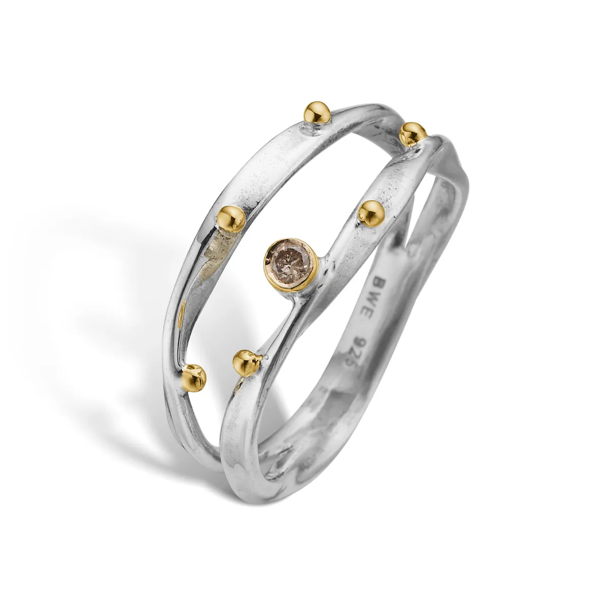 Lotus Duo Ring - 53