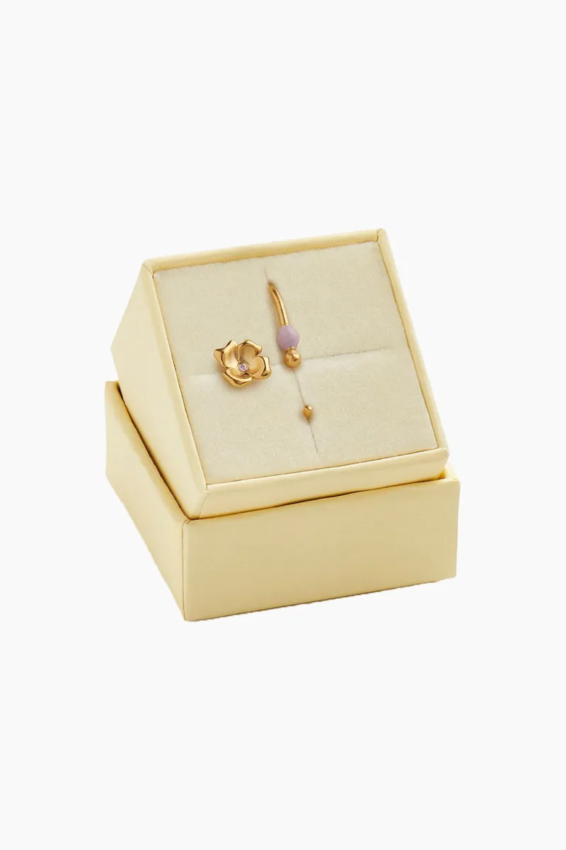 Love Box - Delicate Garden - Gold - Stine A - Guld One Size