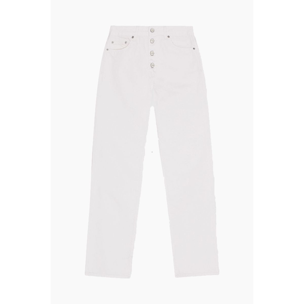 Lovy Rigid Denim - Bright White - GANNI - Hvid 26/32