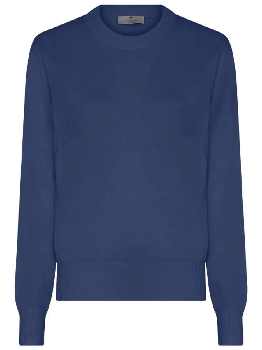 Lundgaard basis pullover - Blå