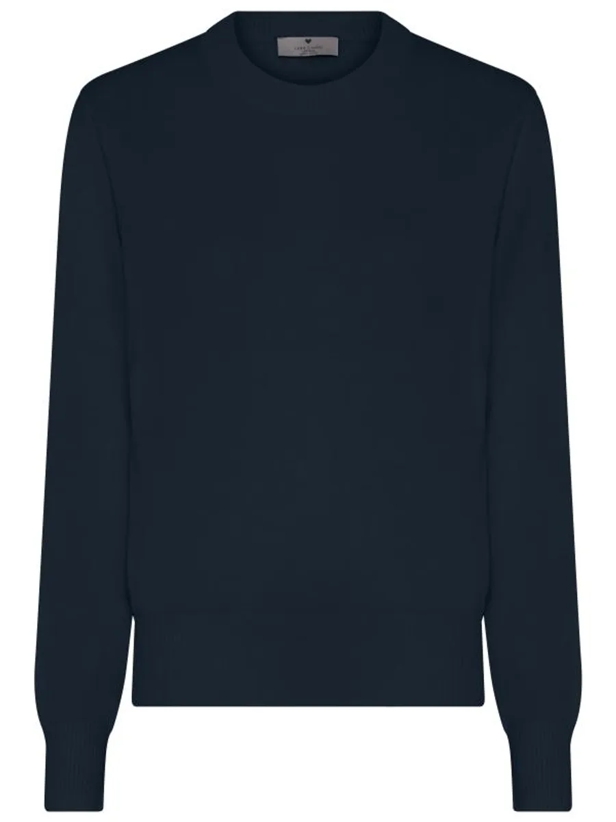 Lundgaard basis pullover - Mørkeblå