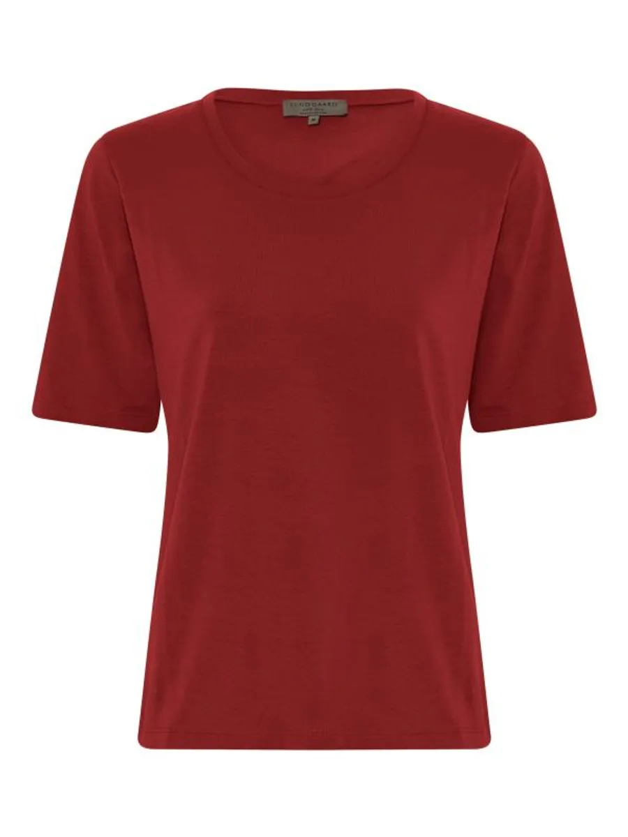 Lundgaard Basis T-shirt - Winter Red