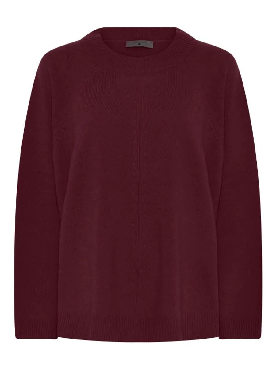 Lundgaard oversize strik - Bordeaux