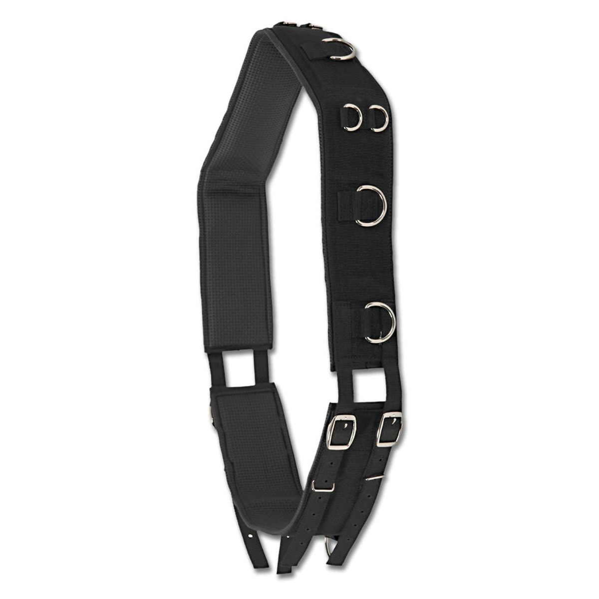 Lunging Girth, 11 rings, black