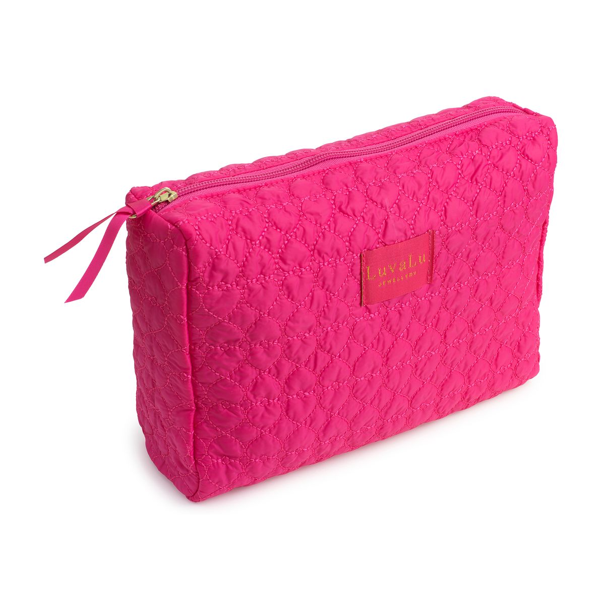 LuvaLu Jewellery - Big Pink makeup bag