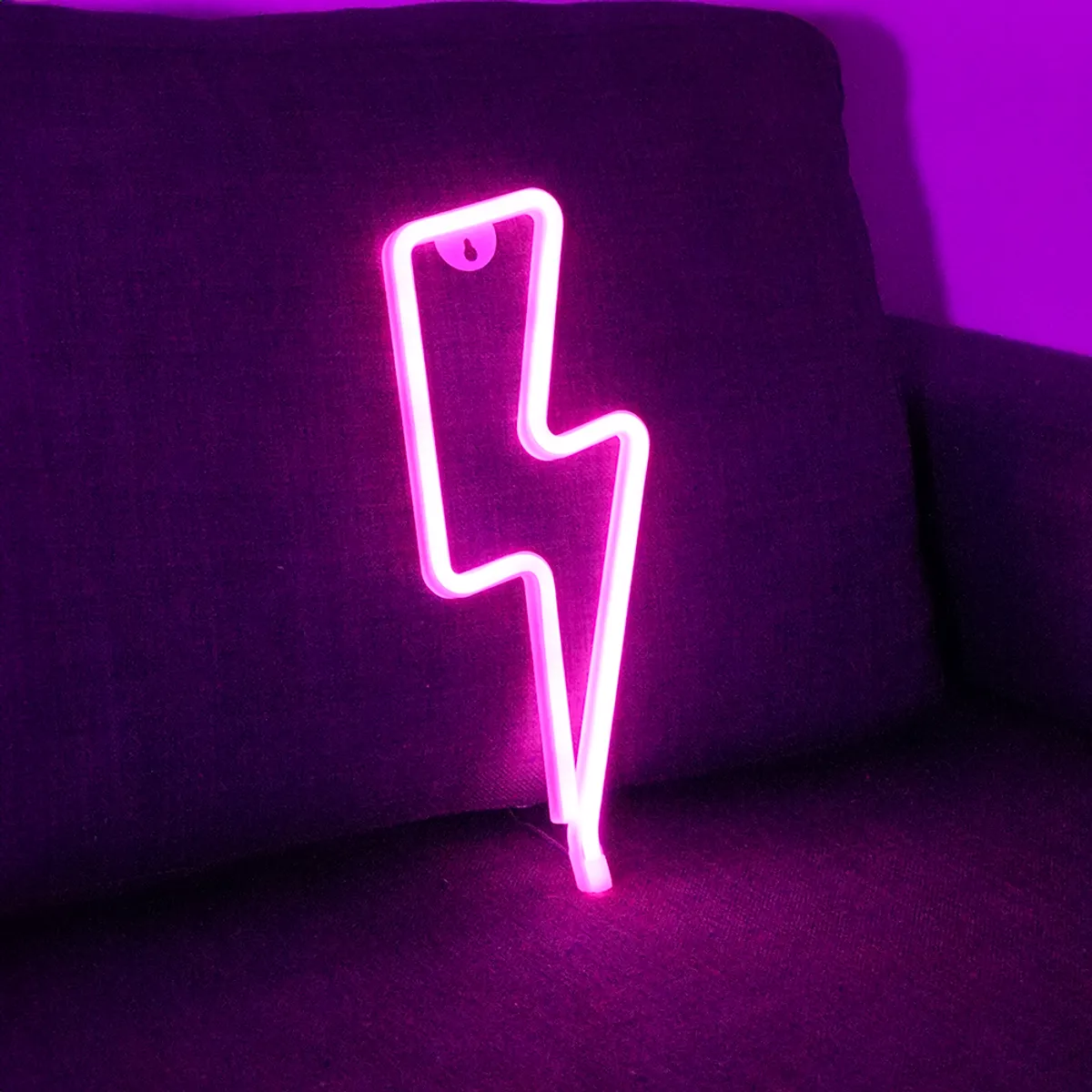 Lyn LED Neon Lampe Pink