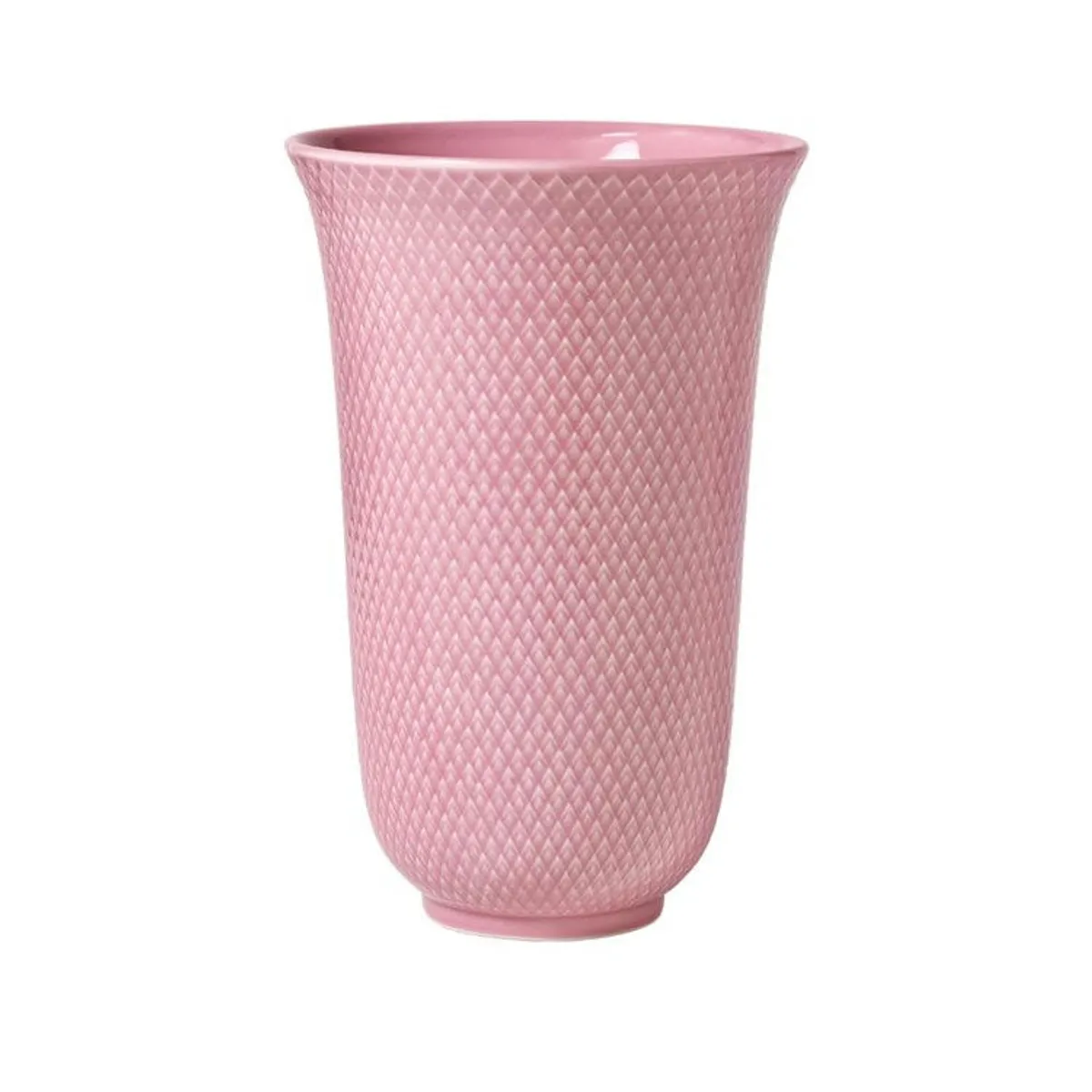 Lyngby Rhombe Vase Rosa