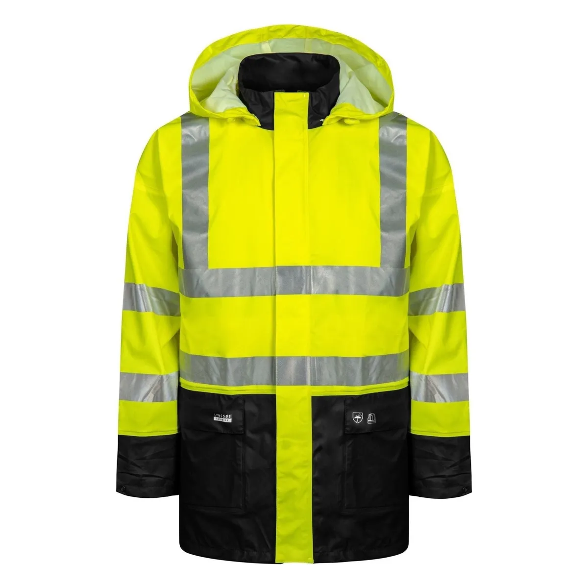 Lyngsøe Hi-vis Regnjakke PU LR37