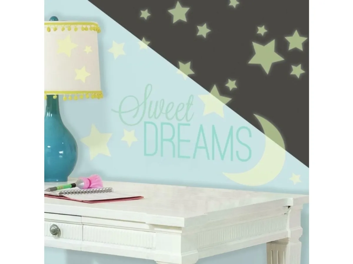 Lyser I Mørke ''Sweet Dreams'' Wallstickers