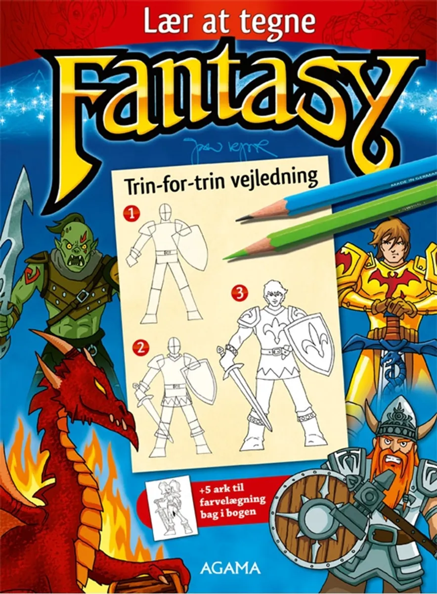 Lær at tegne: Fantasy