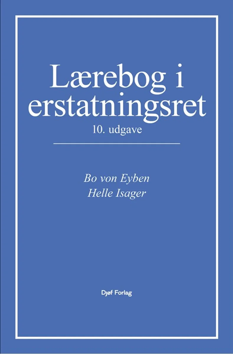 Lærebog i erstatningsret