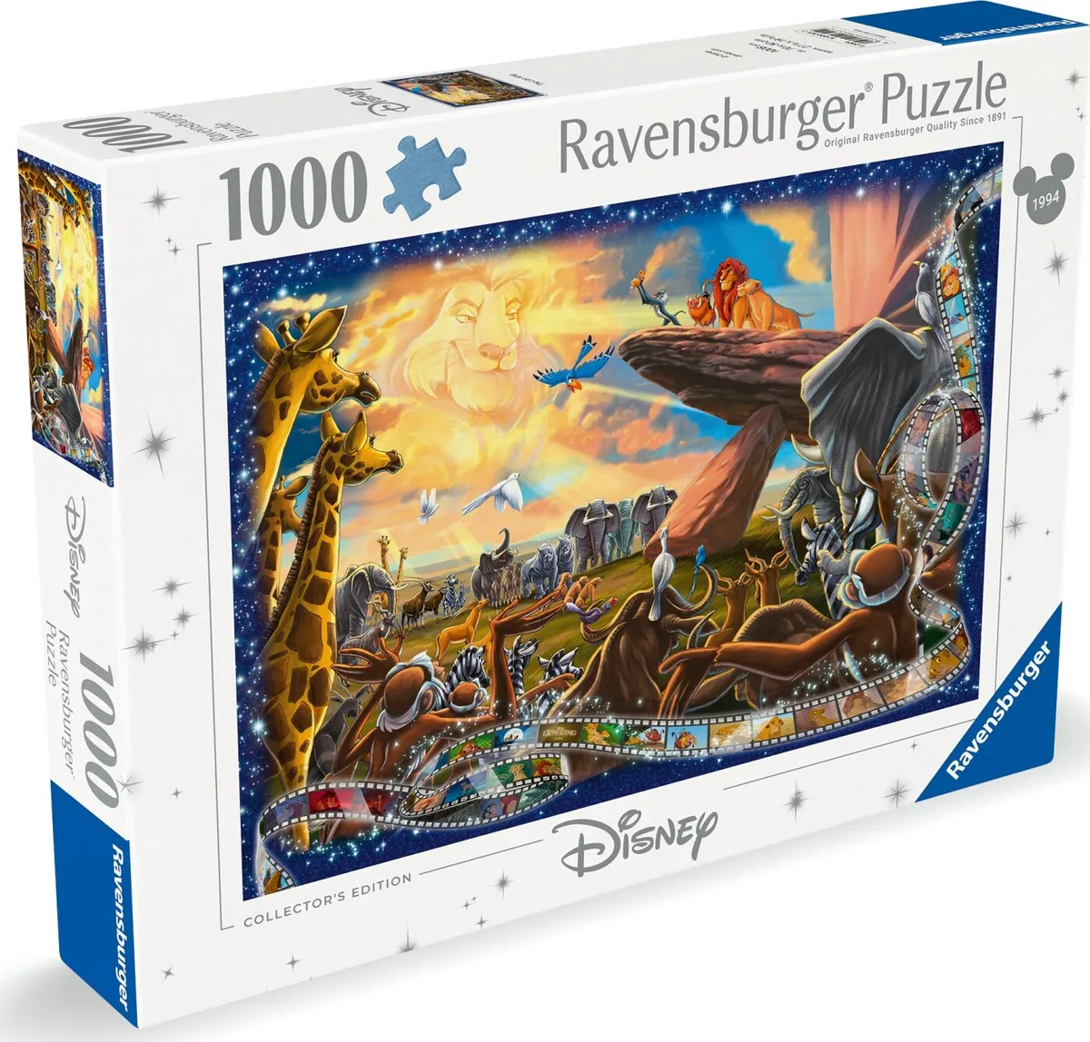 Løvernes Konge Puslespil - Disney - 1000 Brikker - Ravensburger