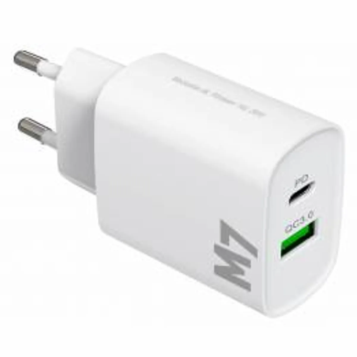 M7 iPhone/iPad dobbelt 20W USB og USB-C oplader