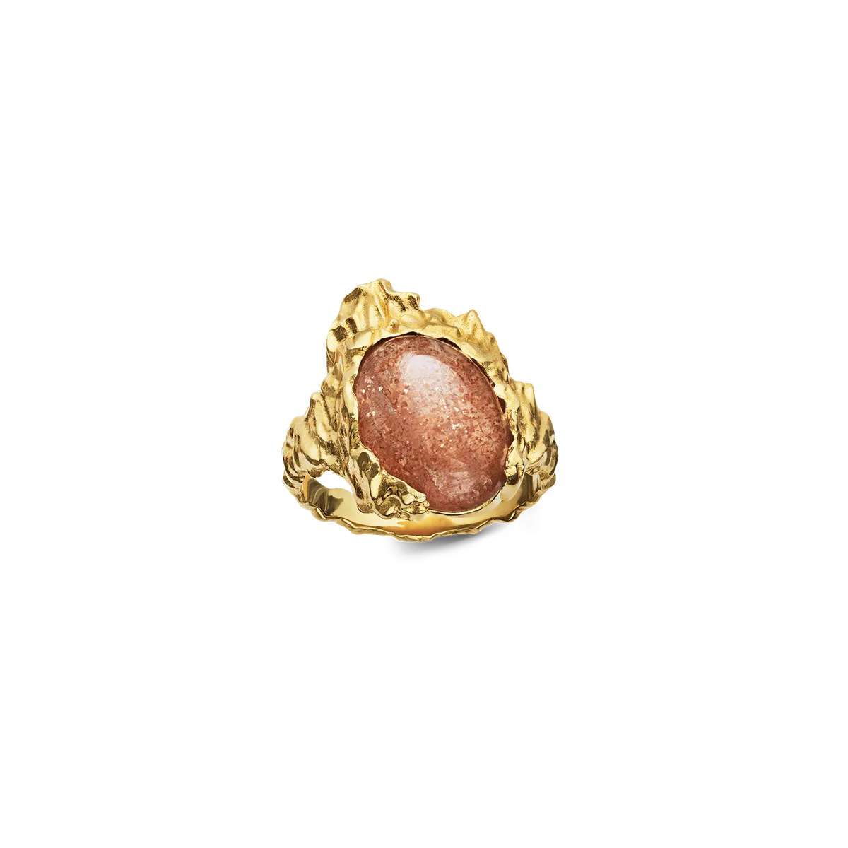 Maanesten - Goddess Sunstone Ring 35352A