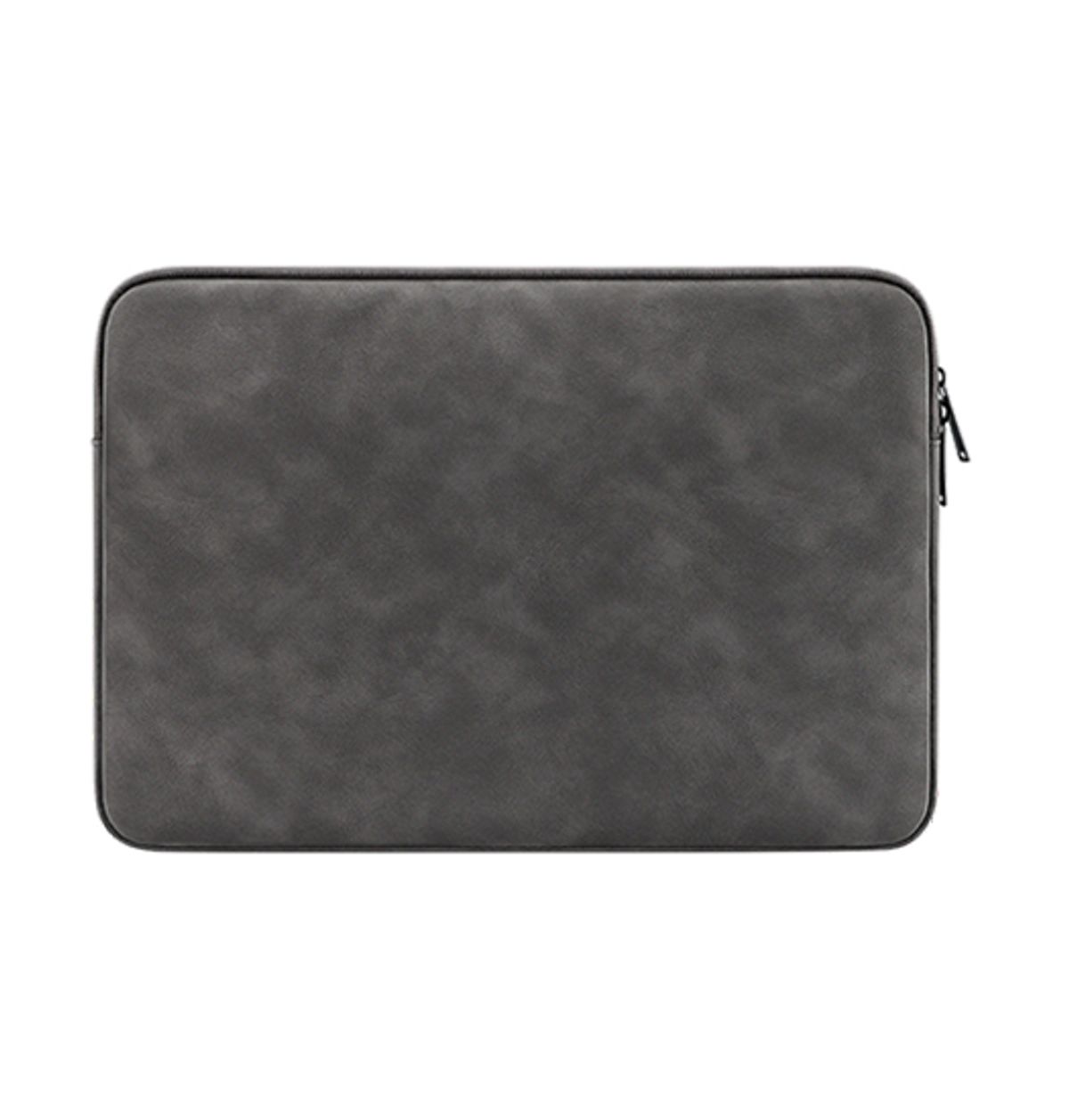 MacBook 12" - Lambskin Computer Sleeve - Mørkegrå