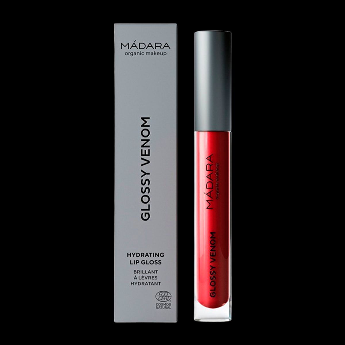 Madara Glossy Venom Lip Gloss 78 Ruby Red (4 ml)