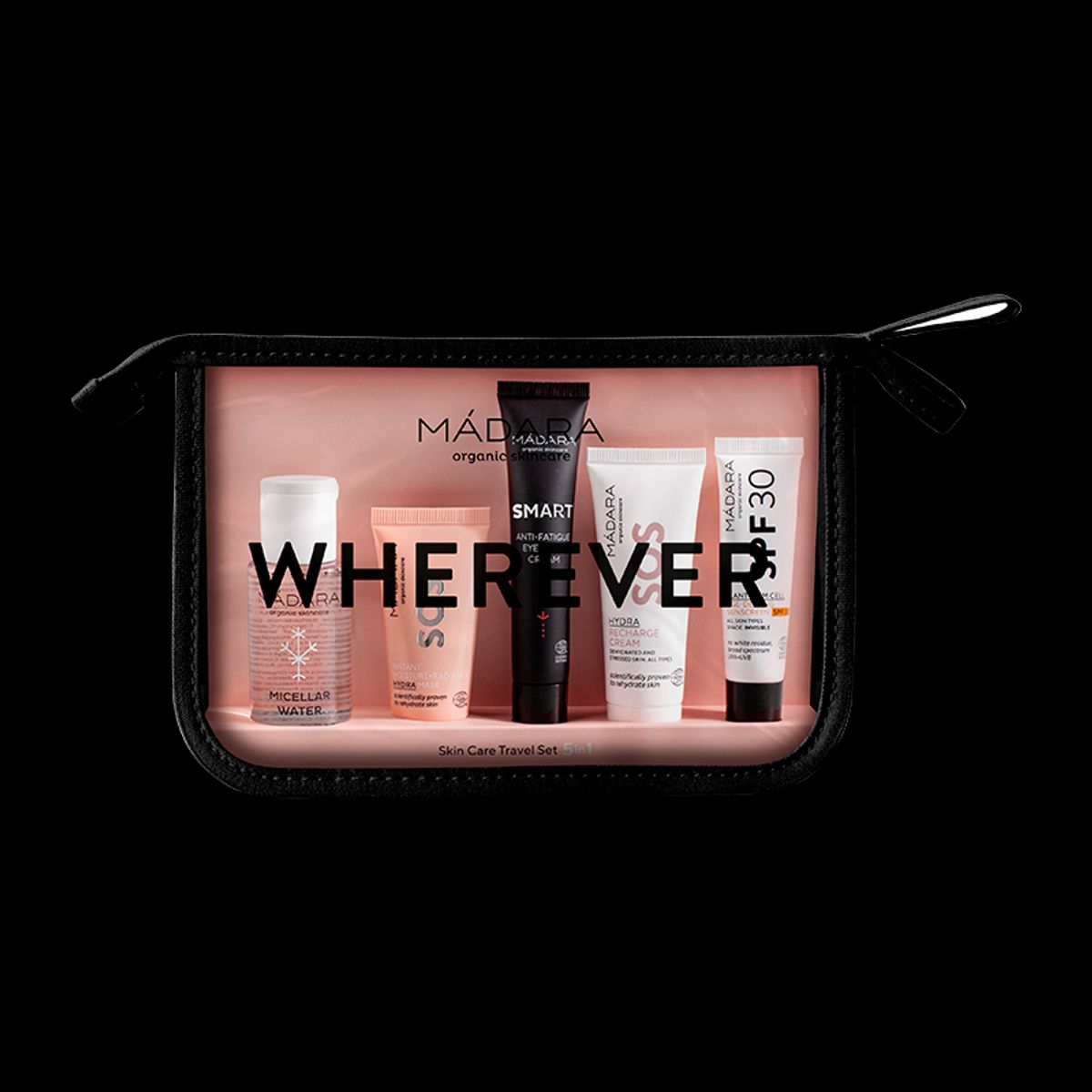 Madara Wherever Skin Care Travel Set 5in1