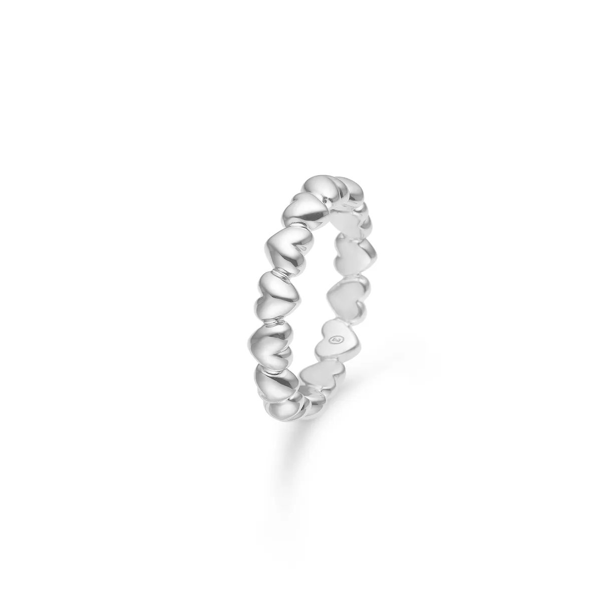 Mads Z - Poetry Heart ring i sølv - 2140028