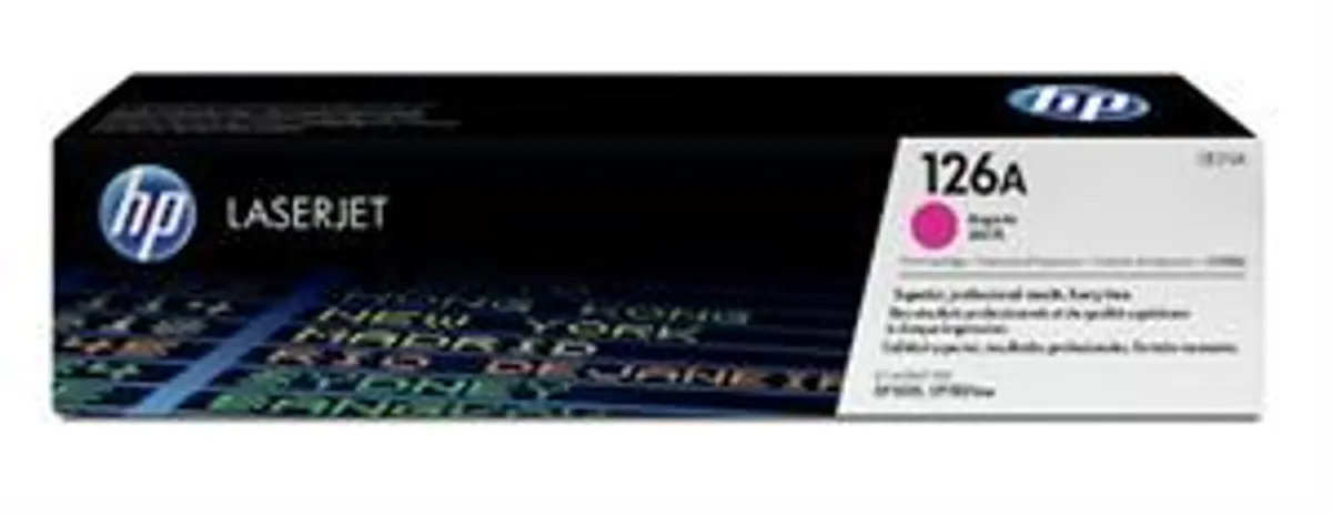 Magenta lasertoner - HP 126A - 1.000 sider