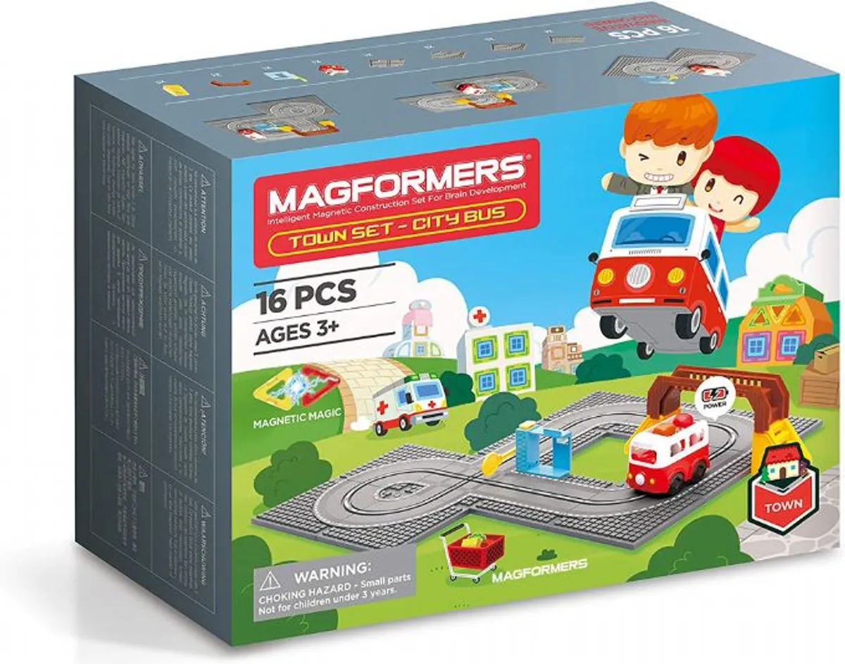 Magformers City Bus Sæt