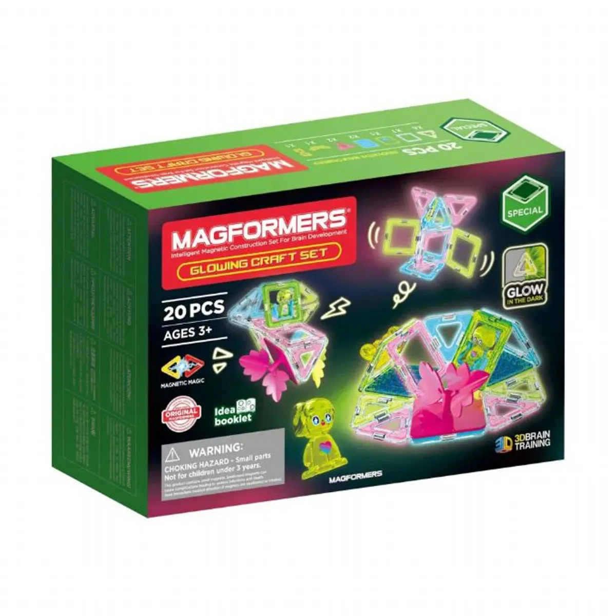 Magformers Glowing Craft Sæt