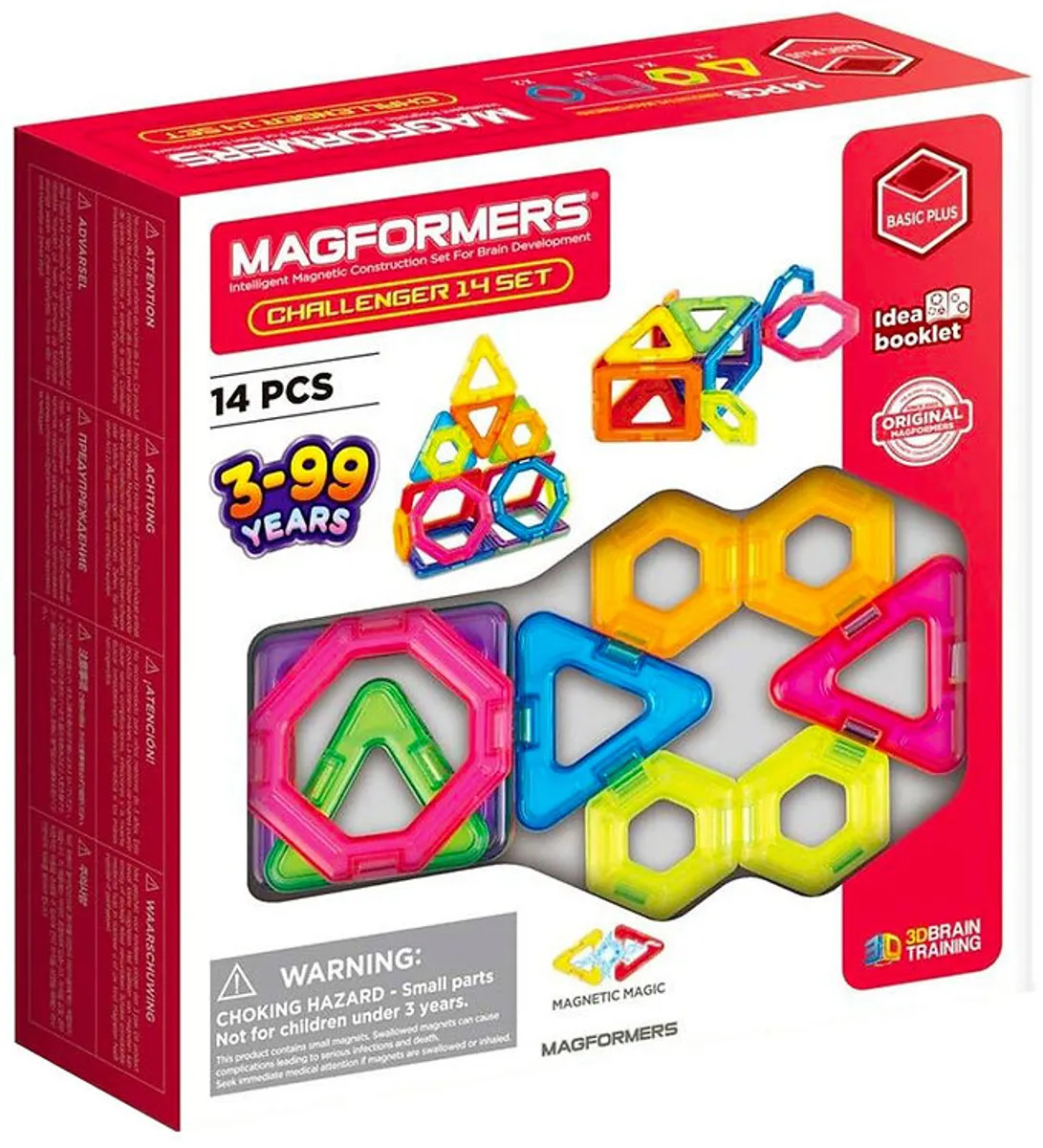 Magformers Magnetsæt - 14 Dele - Challenger