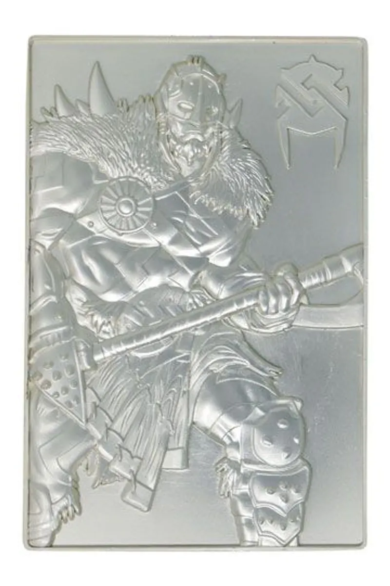 Magic the Gathering - Ingot Garruk Wildspeaker (Limited Edition) - Silver plated