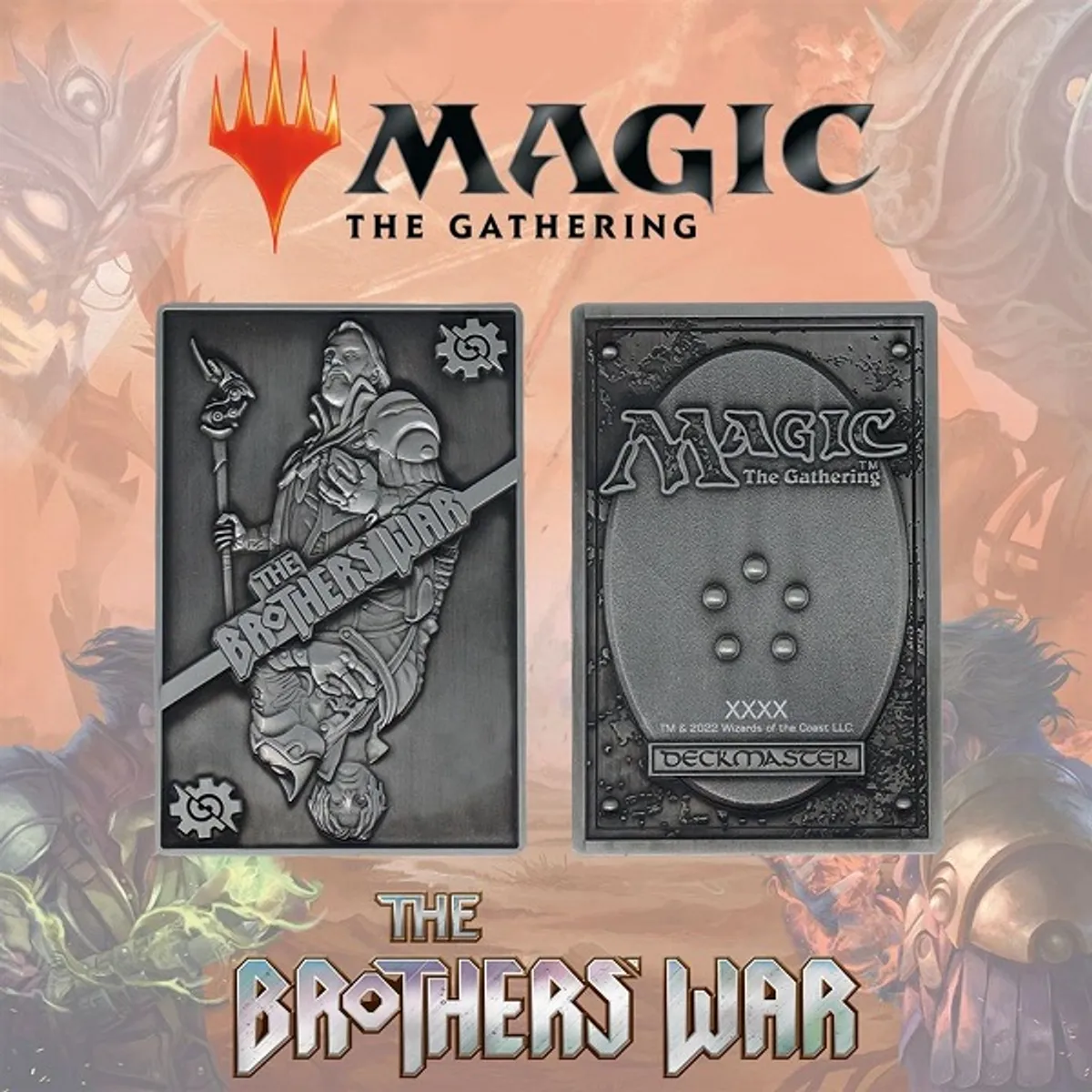 Magic the Gathering - Ingot The Brothers' War (Limited Edition) - Silver Plated