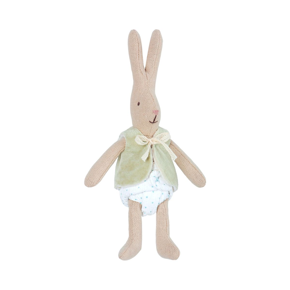 Maileg Kanin / Rabbit med Vest, Micro