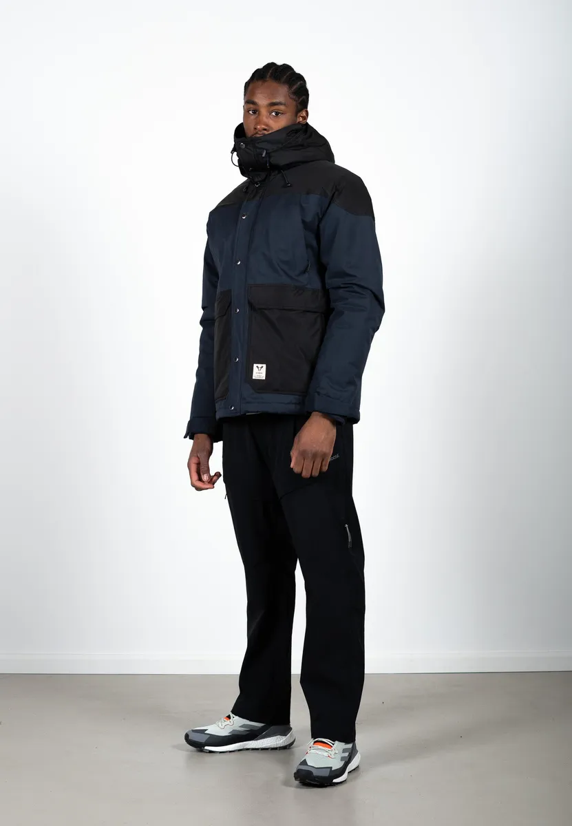 MALCOM WINTER PARKA - Black / Navy