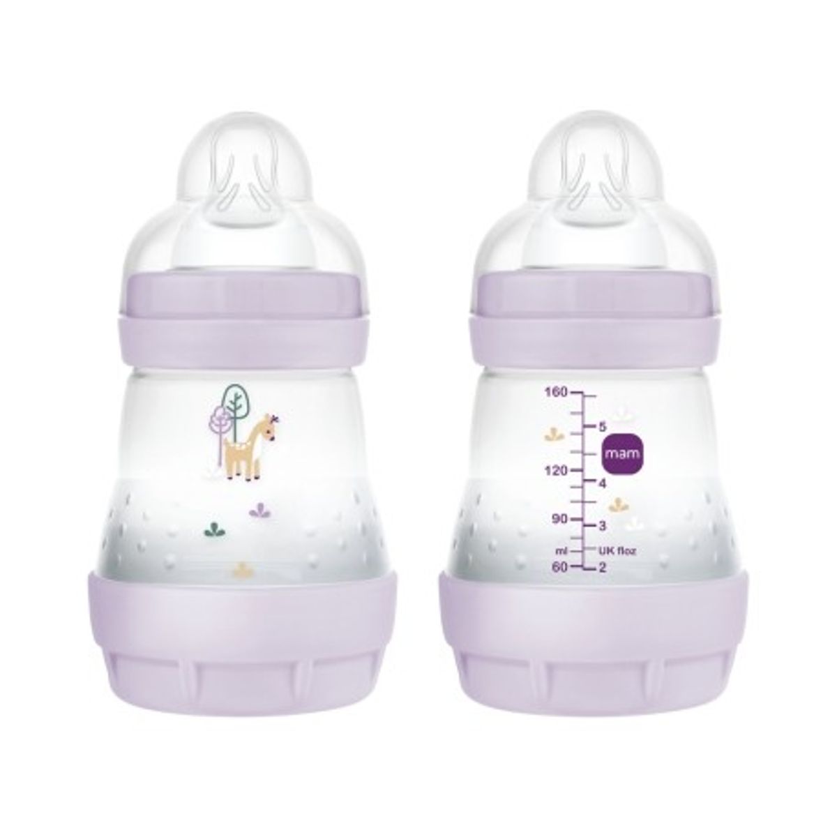 Mam, Easy Start Anti-colic, 160 Ml., Pink