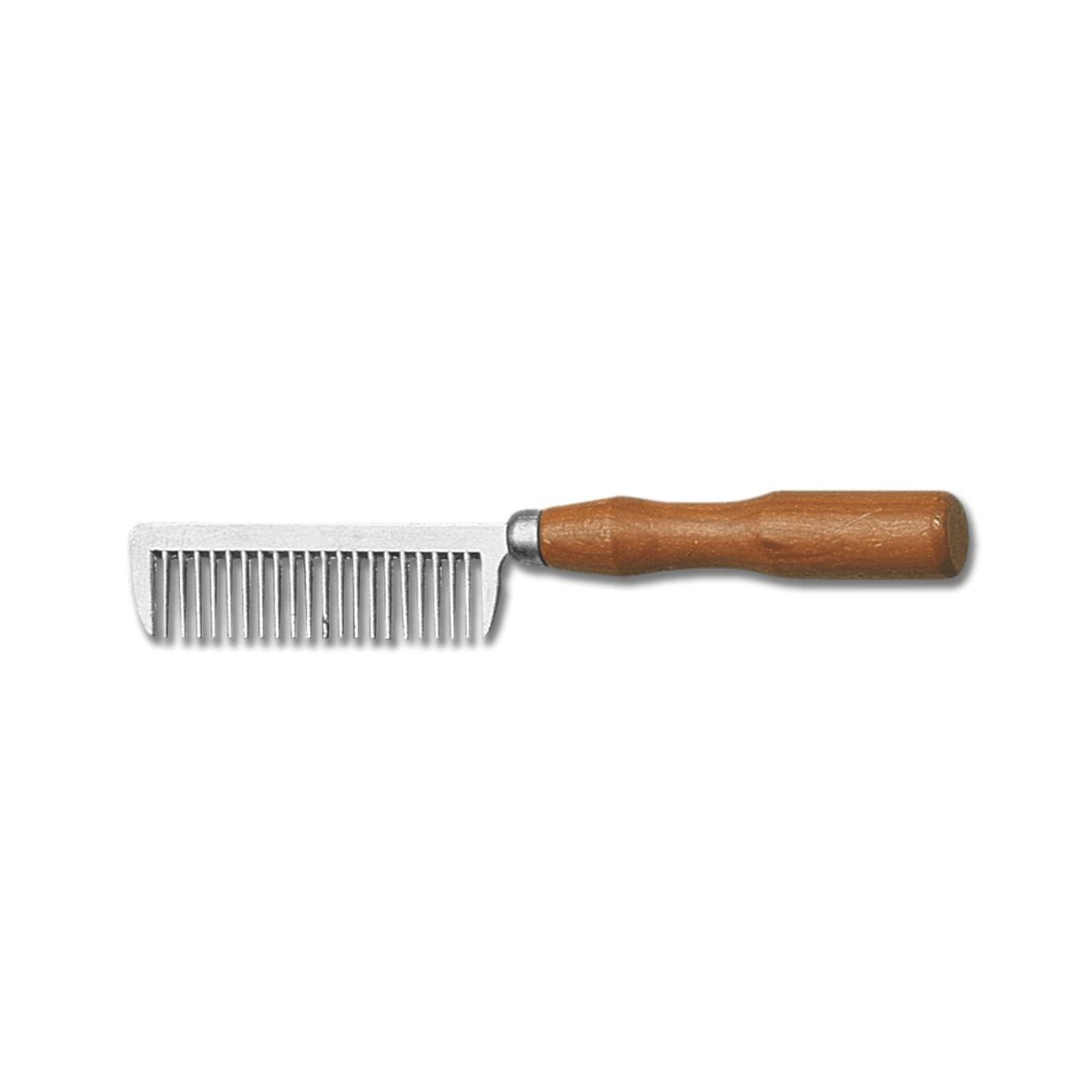 Mane Comb with wooden Handle