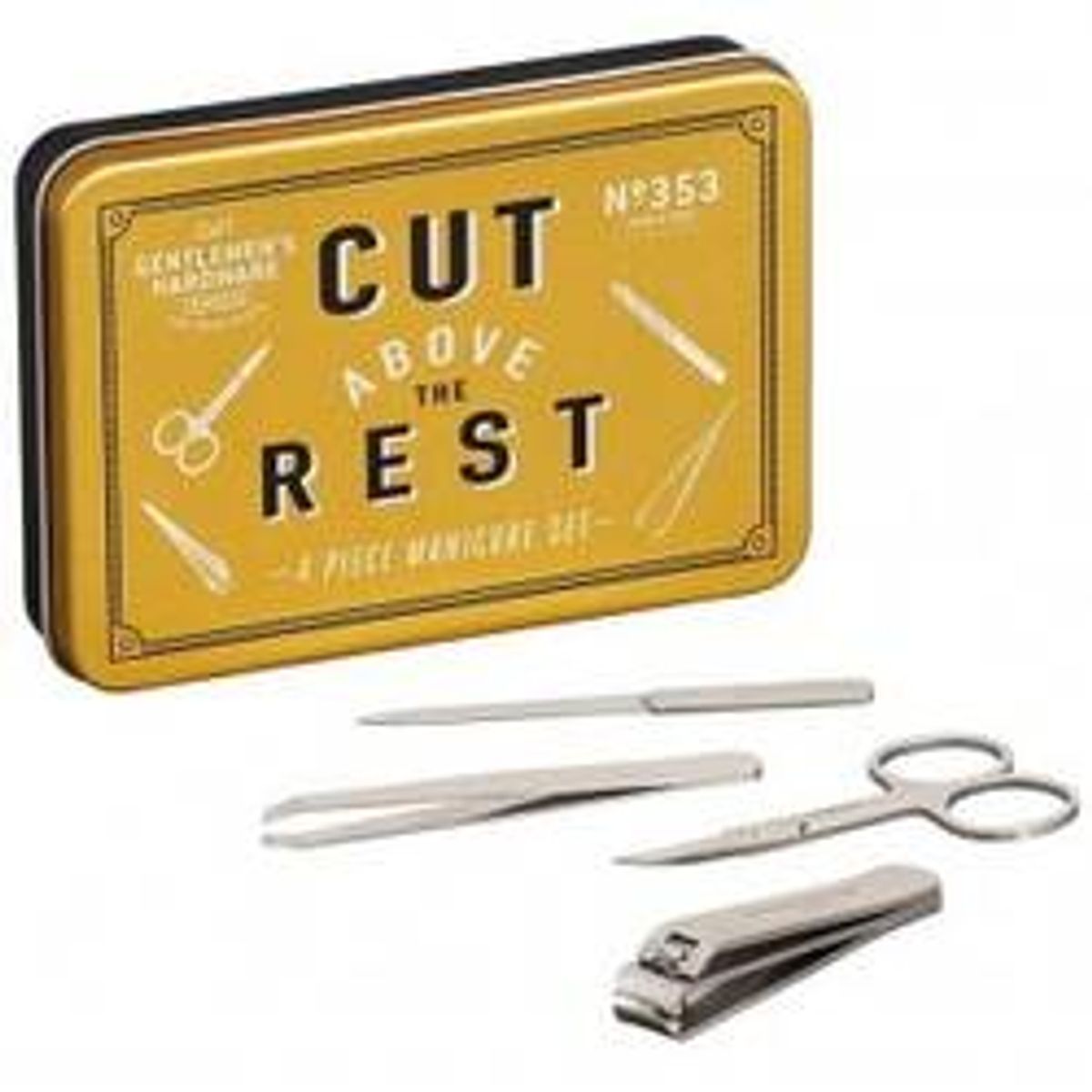 Manicure Set In Tin