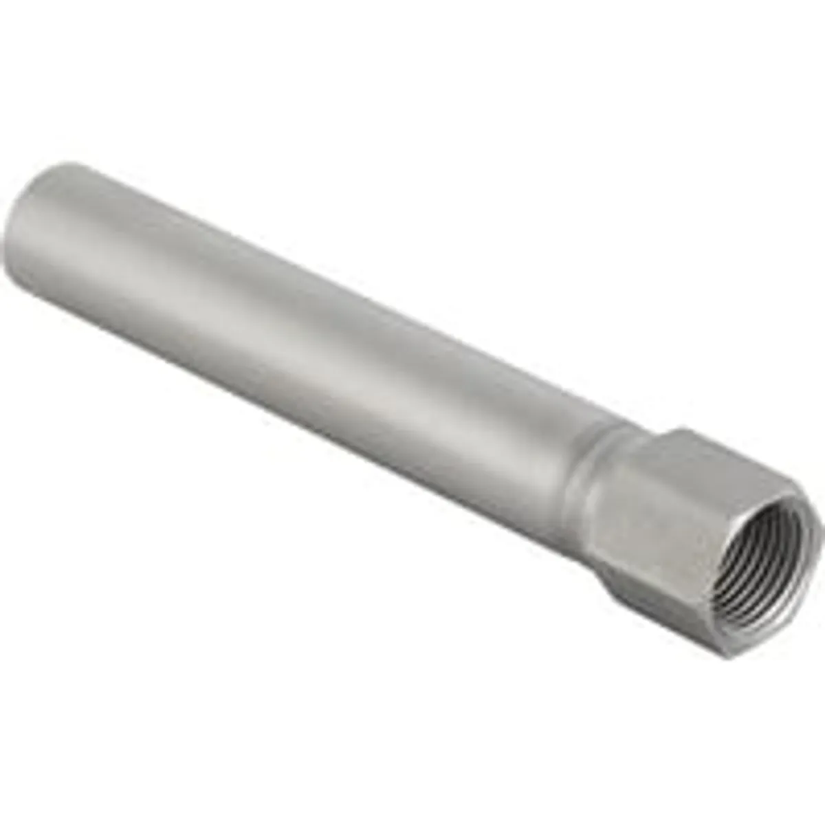 Mapress Rustfrit, 22 mm x ??" indstiksovergangsstykke med langt indstik, indstik/muffe (Rp) - Geberit