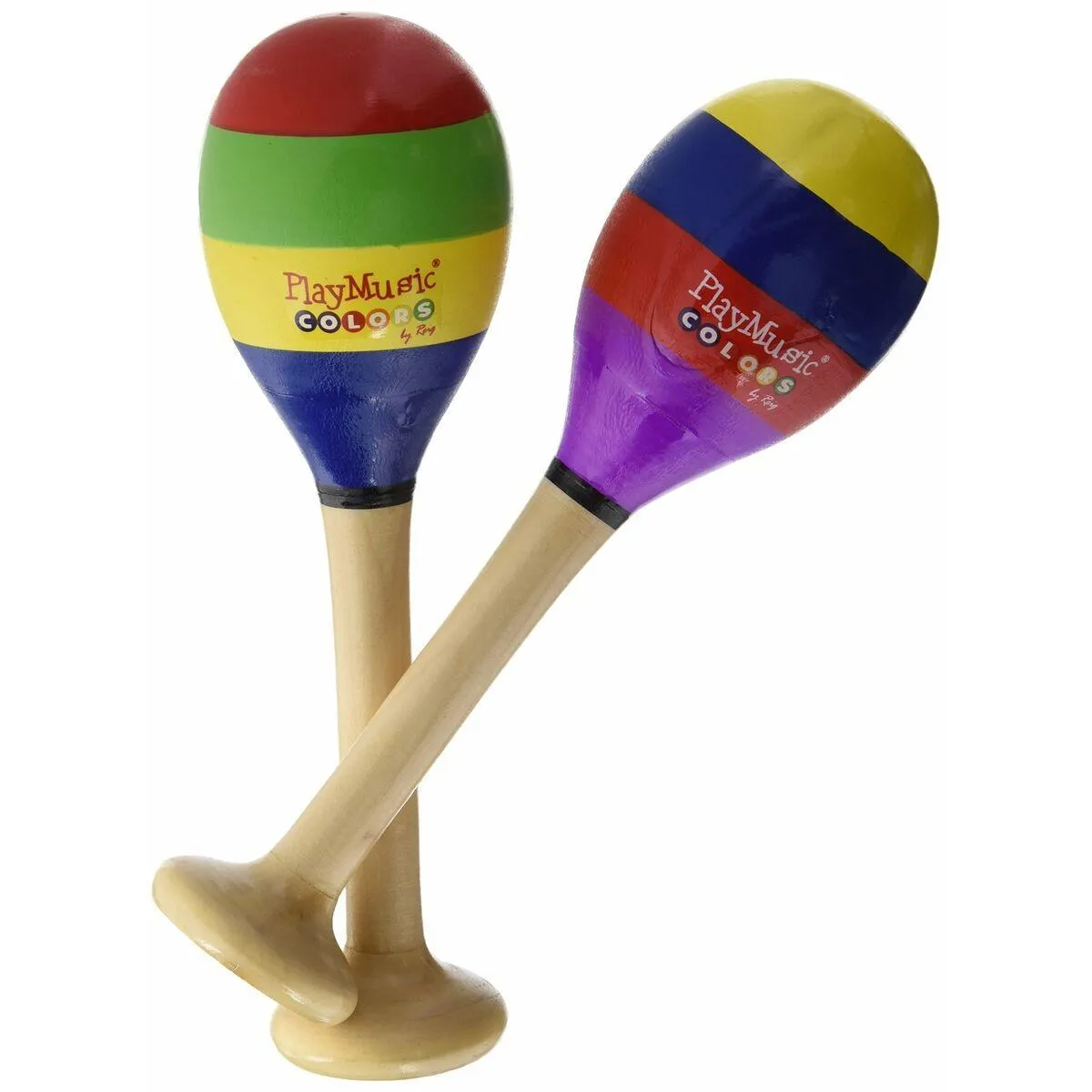 Maraca Reig Multifarvet Træ Plastik 20 cm