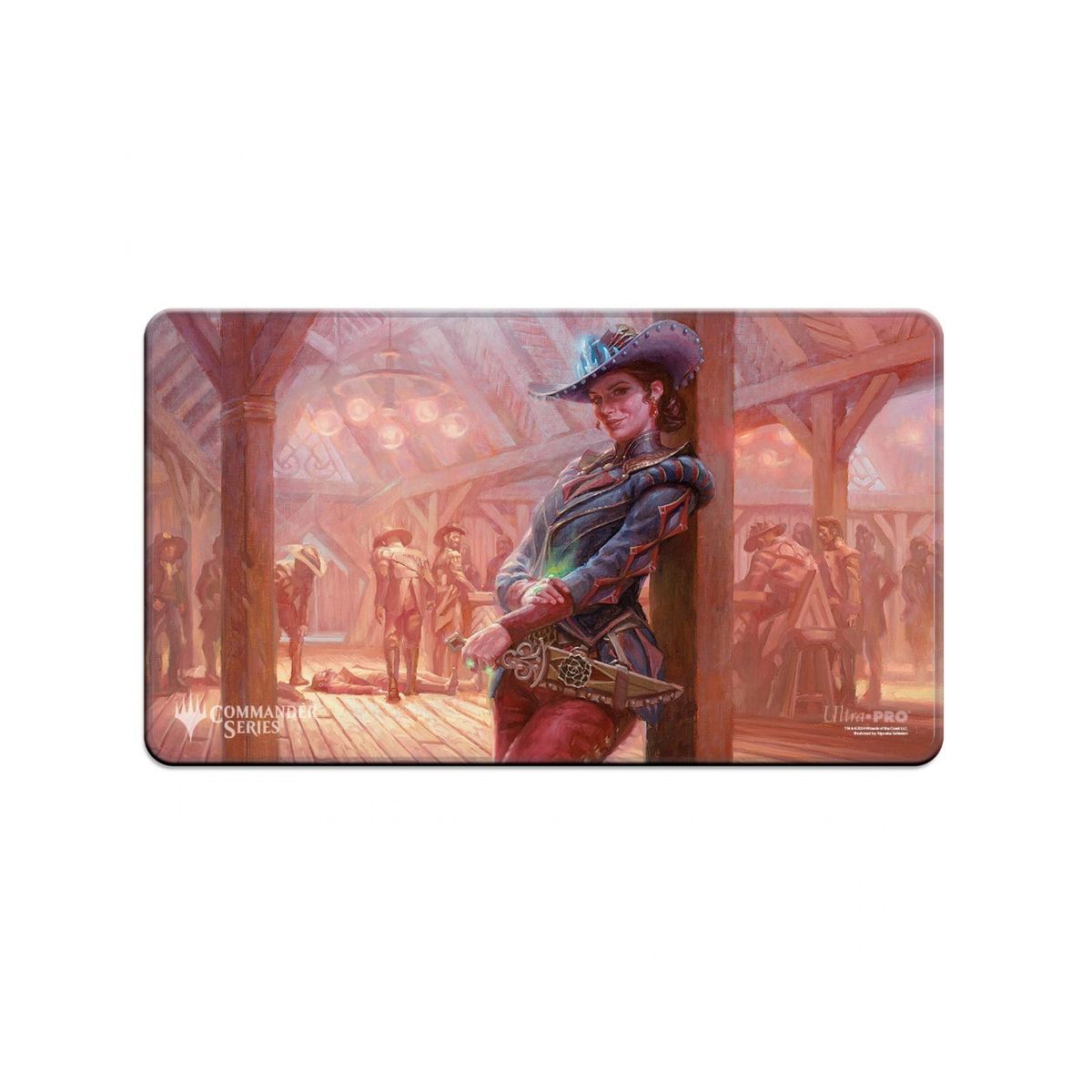 Marchesa, Dealer of Death Stiched Playmat - Outlaws of Thunder Junction - Magic The Gathering - Ultra Pro