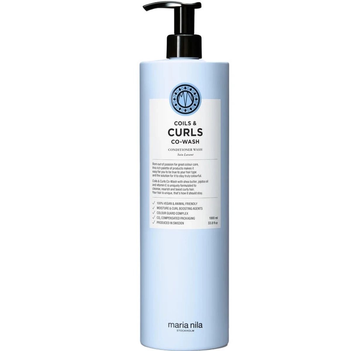 Maria Nila Coils & Curls Co-Wash 1000 ml