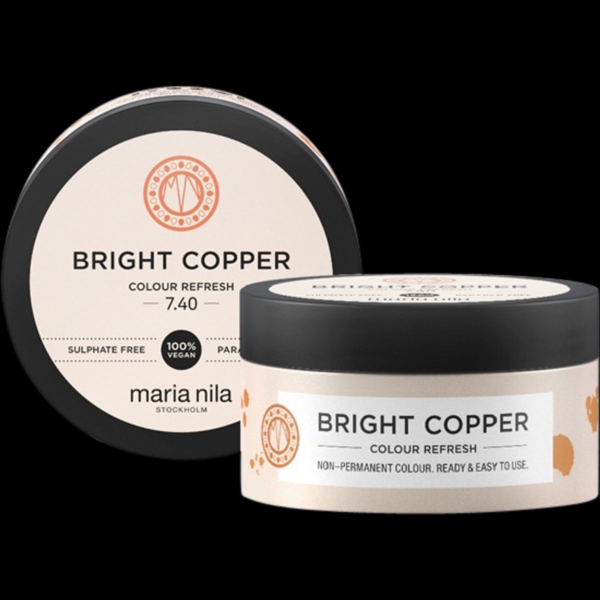 Maria Nila Colour Refresh 100 ml - Bright Copper 7.40