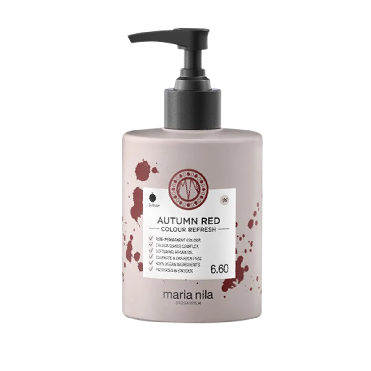 Maria Nila Colour Refresh 300 ml - Autumn Red 6.60