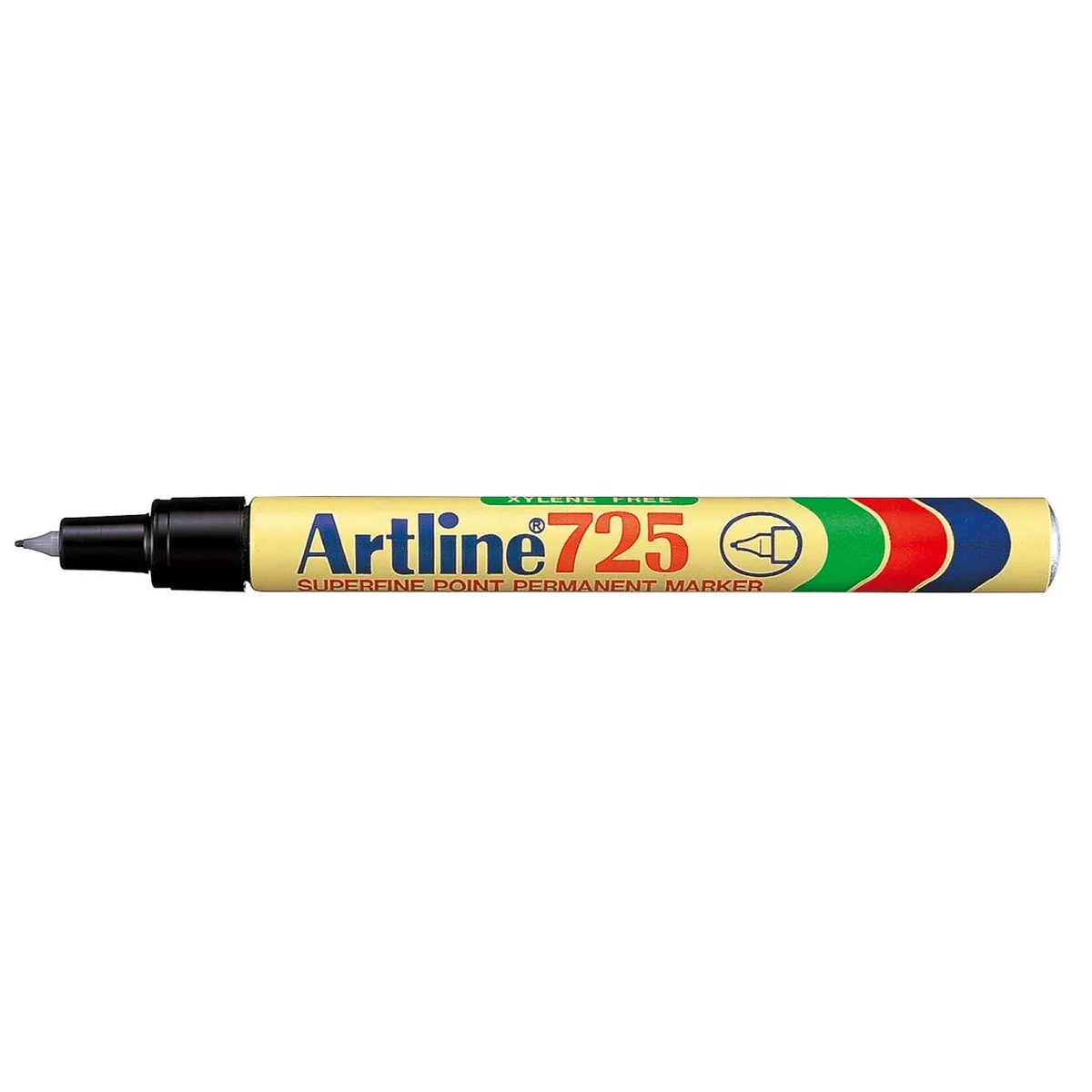 Marker Artline EK725 sort, permanent 0,4mm spids