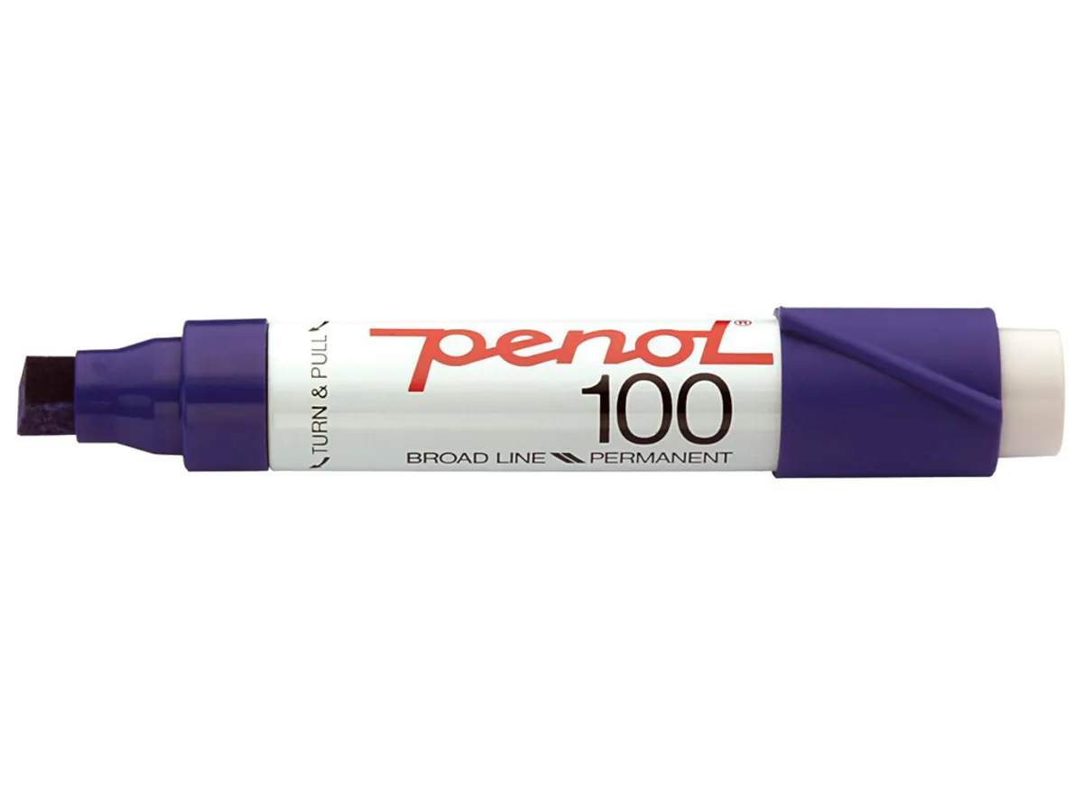 Marker Penol 100 blå