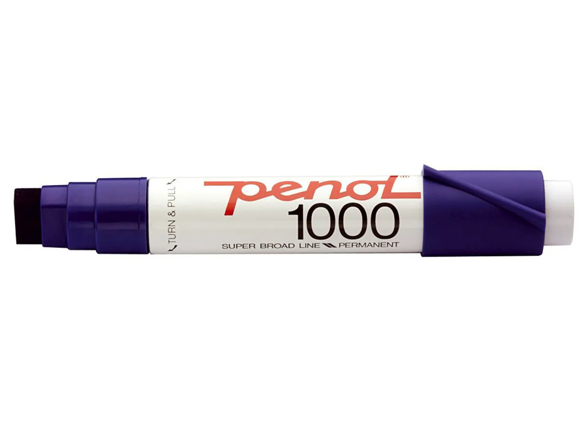 Marker Penol 1000 blå