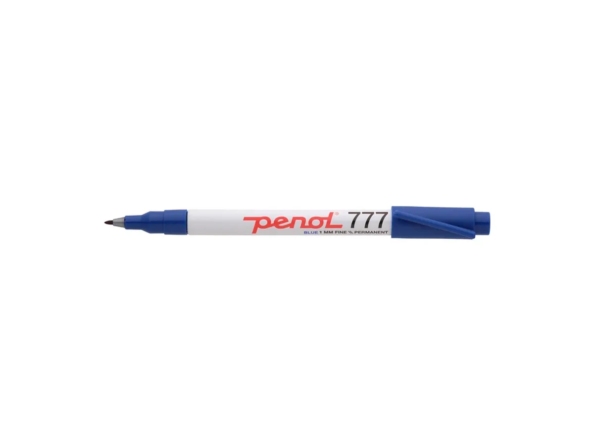 Marker Penol 777 1,0mm blå permanent