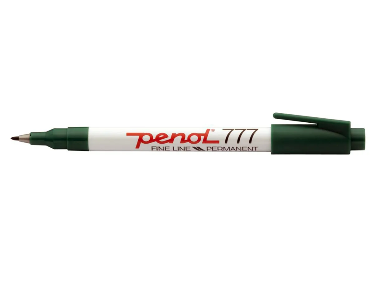 Marker Penol 777 Grøn