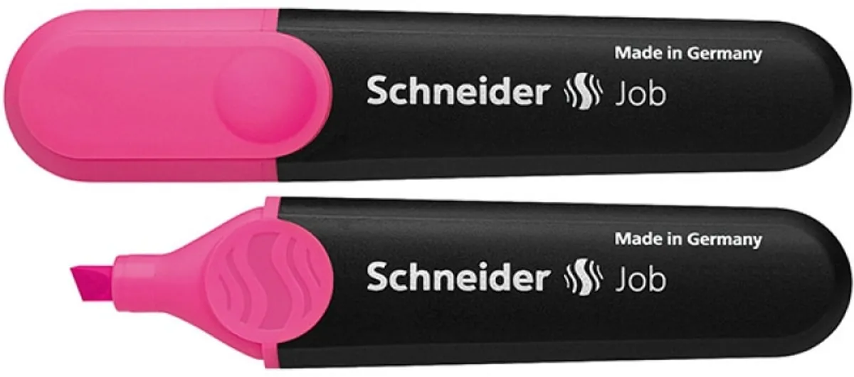 Markør SCHNEIDER Job, 1-5 mm, pink, 10 stk.