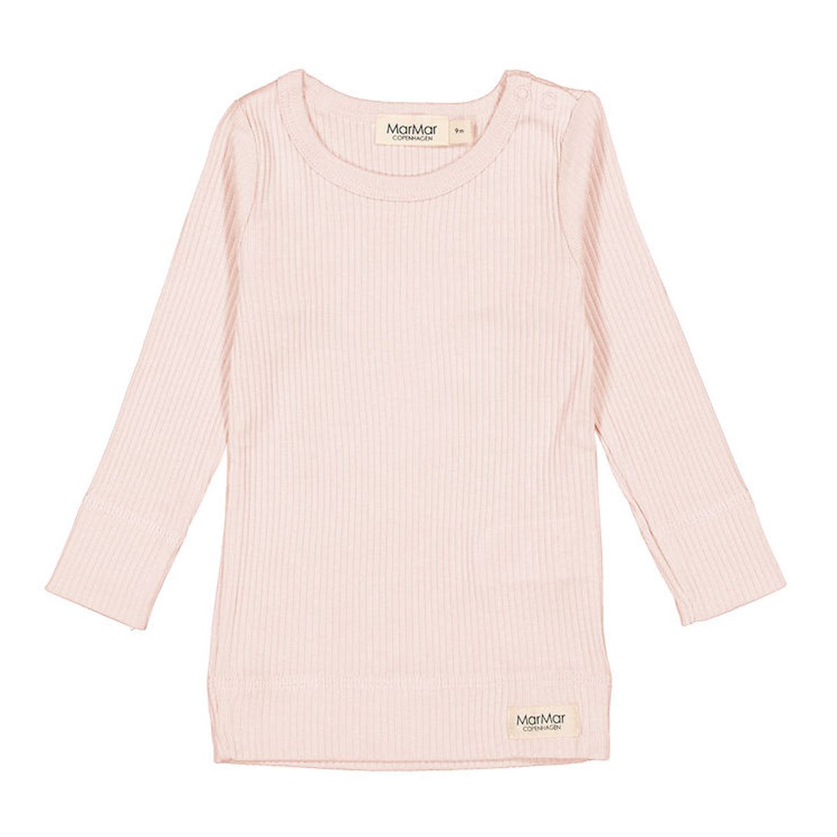 MarMar Bluse - Modal - Rib - Barely Rose