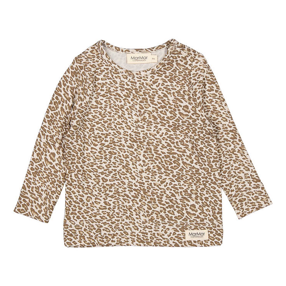 MarMar Bluse - Viskose - Forest Brown Leo